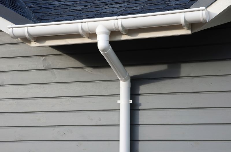 Vinyl Gutters Installation detail